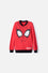BUZO DE SPIDER-MAN CON CIERRE ROJO PARA NIÑO