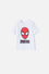 CAMISETA DE SPIDER-MAN MANGA CORTA BLANCA PARA NIÑO