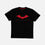 CAMISETA DE BATMAN MANGA CORTA NEGRA PARA NIÑO