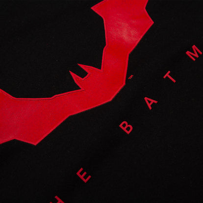 CAMISETA DE BATMAN MANGA CORTA NEGRA PARA NIÑO