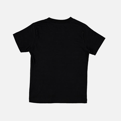 CAMISETA DE BATMAN MANGA CORTA NEGRA PARA NIÑO