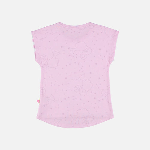 GIRL'S BARBIE SHORT SLEEVE ROSEWOOD T-SHIRT
