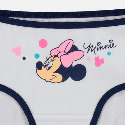 DÚO DE PANTYS MINNIE ROSADO Y BLANCO PARA NIÑA