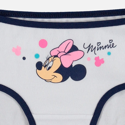 DÚO DE PANTYS MINNIE ROSADO Y BLANCO PARA NIÑA