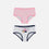 DÚO DE PANTYS MINNIE ROSADO Y BLANCO PARA NIÑA
