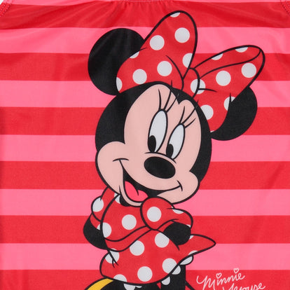 VESTIDO DE BAÑO DE MINNIE MOUSE MANGA SISA ROSADO DE NIÑA
