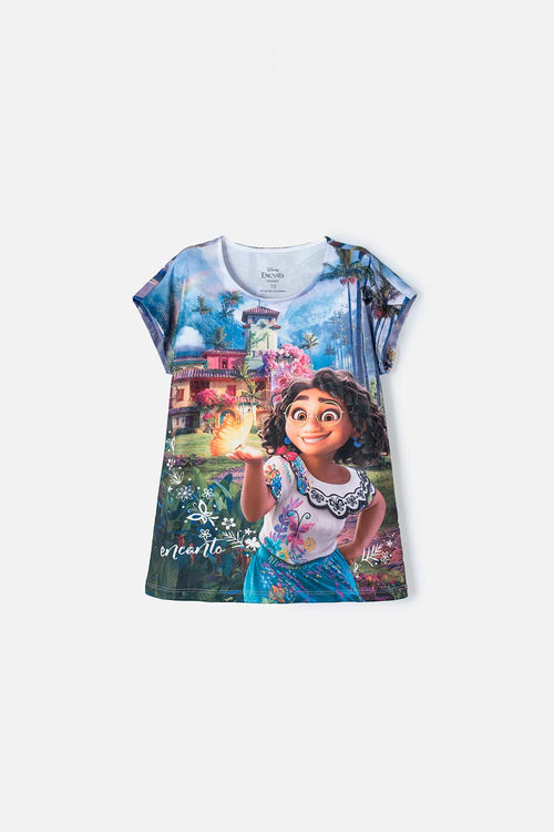 CAMISETA DE ENCANTO ESTAMPADA PARA NIÑA