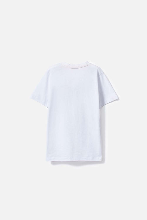 CAMISETA DE NIÑO, MANGA CORTA BLANCA DE JURASSIC WORLD