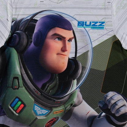 CAMISETA DE NIÑO, MANGA CORTA BLANCA DE BUZZ LIGHTYEAR