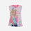 PIJAMA DE BARBIE TIPO BATOLA BLANCA Y ROSADA PARA NIÑA