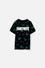CAMISETA DE FORTNITE MANGA CORTA NEGRO Y VERDE PARA NIÑO