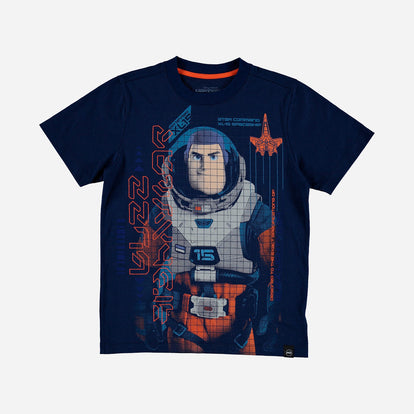CAMISETA DE NIÑO, MANGA CORTA AZUL DE BUZZ LIGHTYEAR