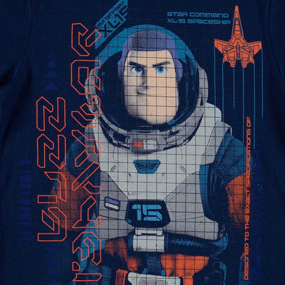 CAMISETA DE NIÑO, MANGA CORTA AZUL DE BUZZ LIGHTYEAR
