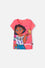 CAMISETA DE ENCANTO MANGA CORTA ROSADA PARA NIÑA