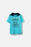 CAMISETA DE AMONG US CON CAPUCHA AZUL PARA TEEN NIÑO