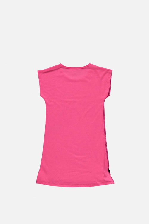 PIJAMA TIPO BATOLA DE ENCANTO FUCSIA PARA NIÑA