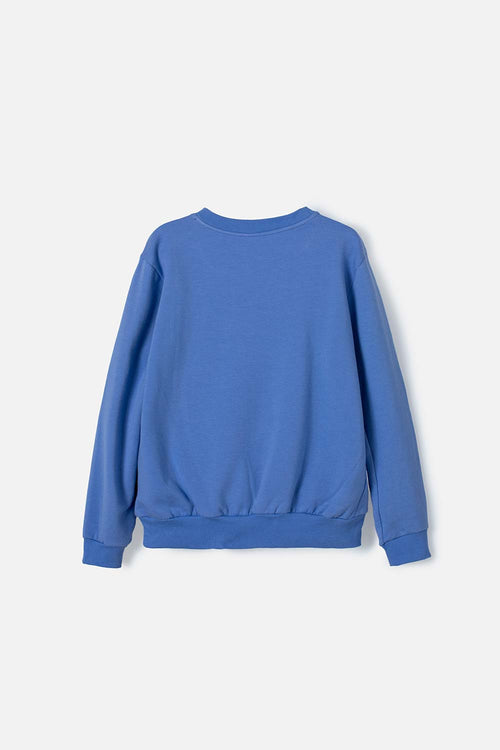 GIRL'S BARBIE PURPLE CLOSED SWEATER