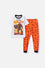 PIJAMA DE STAR WARS CON PANTALÓN LARGO NARANJA PARA NIÑO
