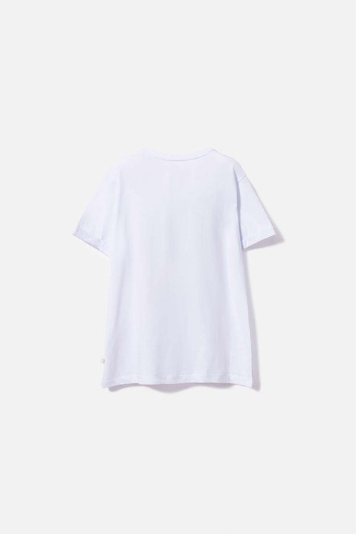 CAMISETA DE LOONEY TUNES ESTAMPADA BLANCA PARA NIÑA