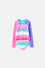 CONJUNTO DE BAÑO DE BARBIE MULTICOLOR PARA NIÑA