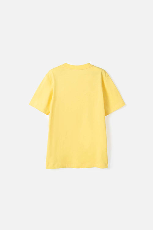 CAMISETA DE BART SIMPSON AMARILLA MANGA CORTA PARA NIÑO