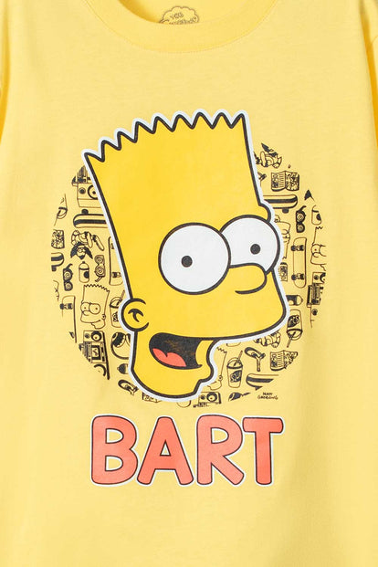CAMISETA DE BART SIMPSON AMARILLA MANGA CORTA PARA NIÑO