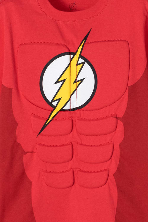 FLASH RED SHORT-SLEEVED T-SHIRT FOR BOYS