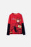 CAMISETA DE FLASH ROJA MANGA LARGA PARA NIÑO