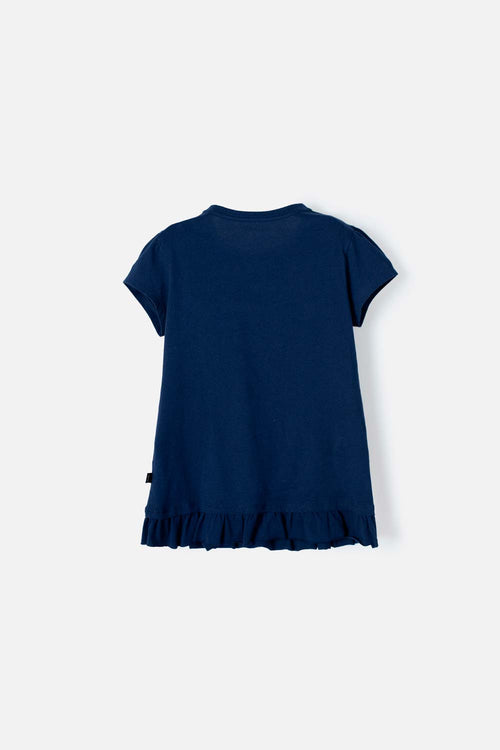 GIRL'S HARRY POTTER BLUE SHORT SLEEVE T-SHIRT