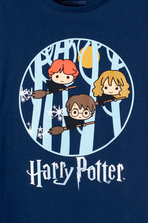 GIRL'S HARRY POTTER BLUE SHORT SLEEVE T-SHIRT