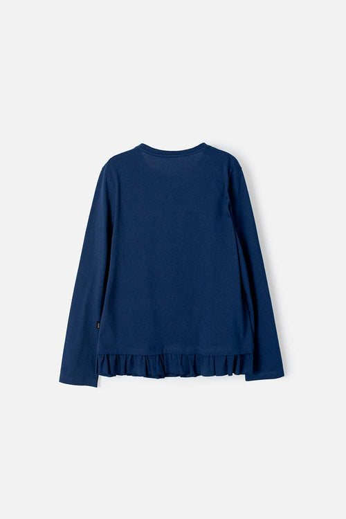 HARRY POTTER BLUE LONG SLEEVE T-SHIRT FOR GIRLS