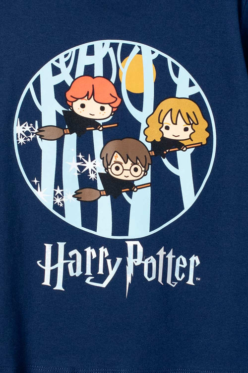 HARRY POTTER BLUE LONG SLEEVE T-SHIRT FOR GIRLS
