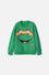 BUZO DE LAS TORTUGAS NINJA CERRADO VERDE PARA NIÑO