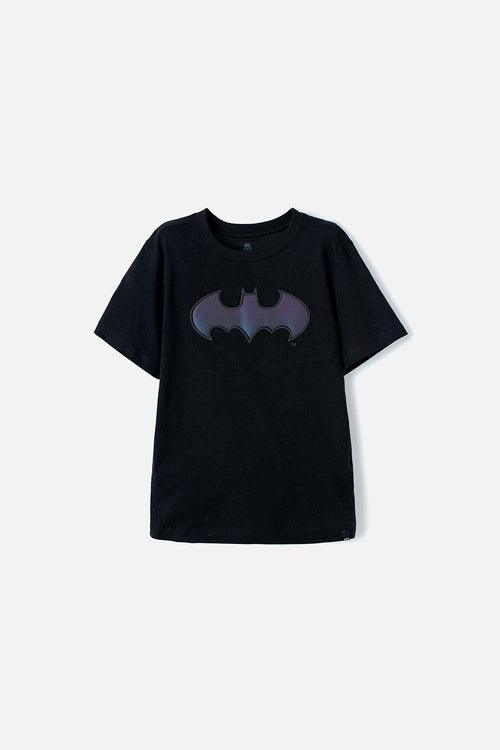 BATMAN BLACK SHORT SLEEVE T-SHIRT FOR BOYS