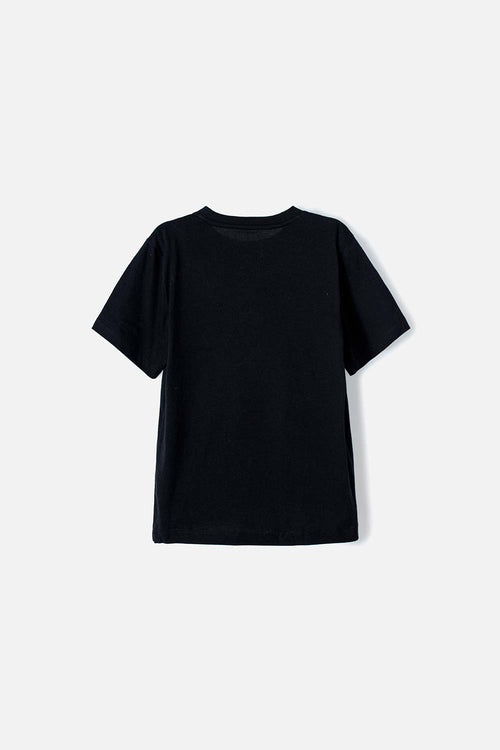 BATMAN BLACK SHORT SLEEVE T-SHIRT FOR BOYS