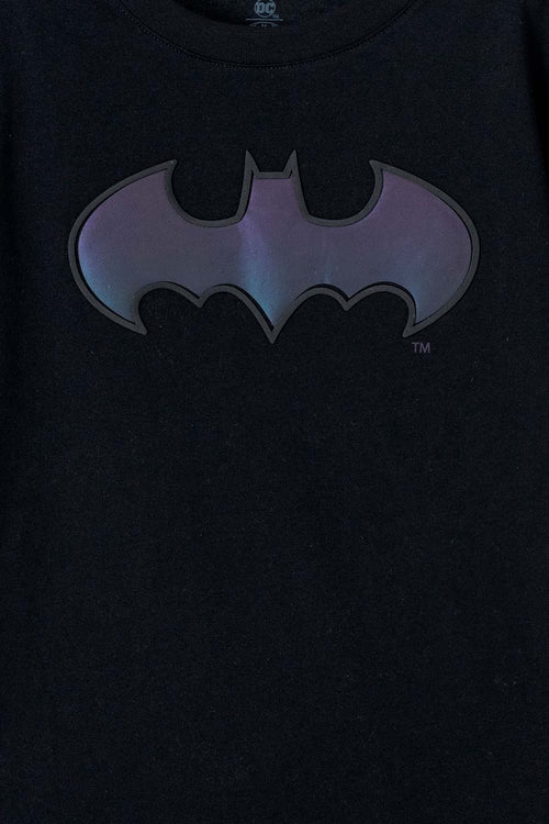 BATMAN BLACK SHORT SLEEVE T-SHIRT FOR BOYS