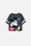 CAMISETA DE MICKEY MOUSE MANGA CORTA NEGRA PARA NIÑA