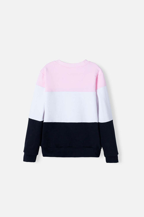 BUZO DE BARBIE CERRADO MULTICOLOR PARA NIÑA