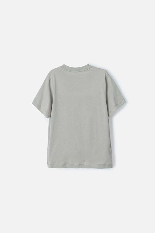 CAMISETA DE MINECRAFT VERDE MANGA CORTA PARA NIÑO