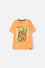 CAMISETA DE AMONG US NARANJA  MANGA CORTA PARA TEEN NIÑO