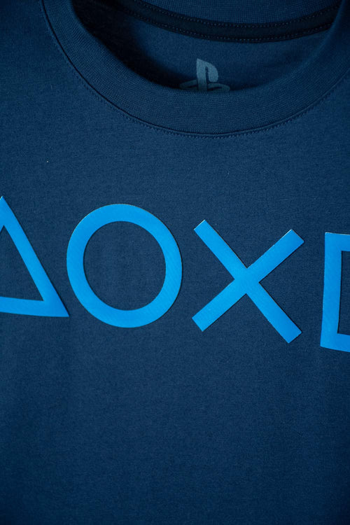 PLAYSTATION BLUE SHORT SLEEVE T-SHIRT FOR BOYS