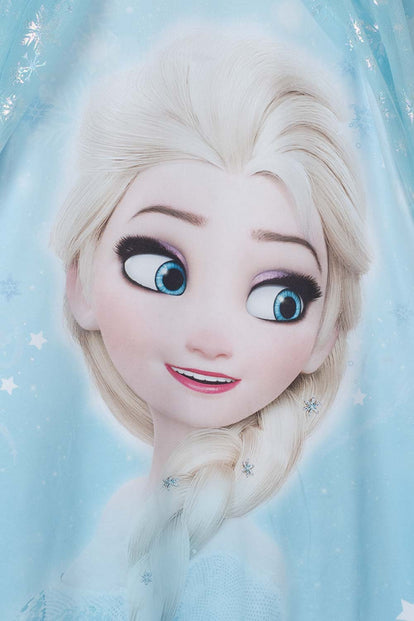 PIJAMA DE FROZEN AZUL MANGA SISA CON BOLERO PARA NIÑA