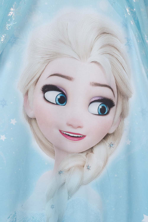 PIJAMA DE FROZEN AZUL MANGA SISA CON BOLERO PARA NIÑA