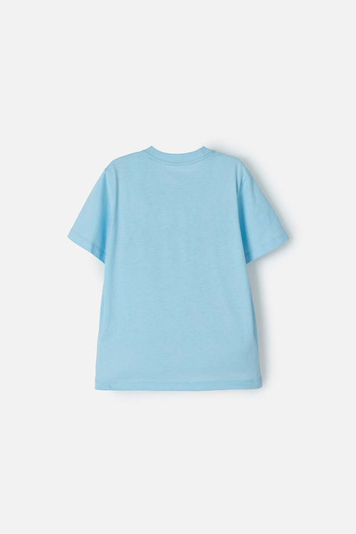 BOY'S BLUE SONIC SHORT-SLEEVED T-SHIRT