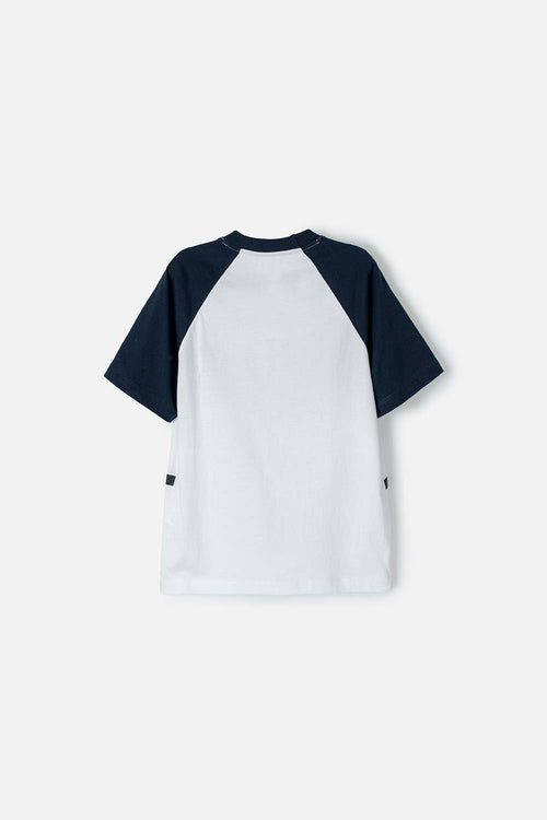 CAMISETA DE SONIC MANGA CORTA AZUL PARA NIÑO