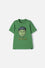 CAMISETA DE HULK MANGA CORTA VERDE PARA NIÑO