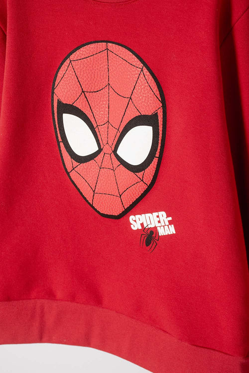 SPIDER-MAN RED PULLOVER FOR BOYS