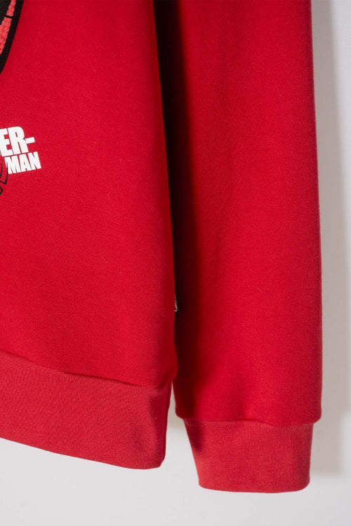 SPIDER-MAN RED PULLOVER FOR BOYS