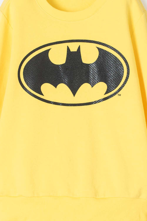 BATMAN FULL-ZIP YELLOW HOODIE FOR KIDS
