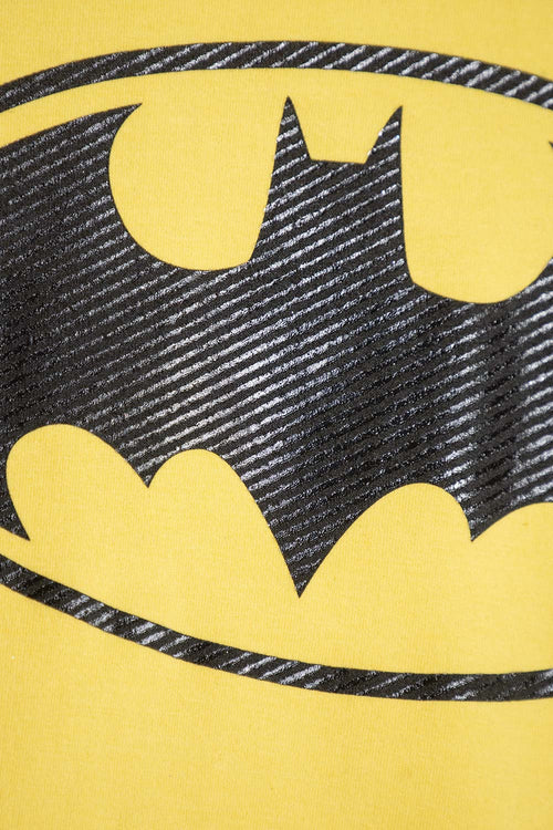BATMAN FULL-ZIP YELLOW HOODIE FOR KIDS